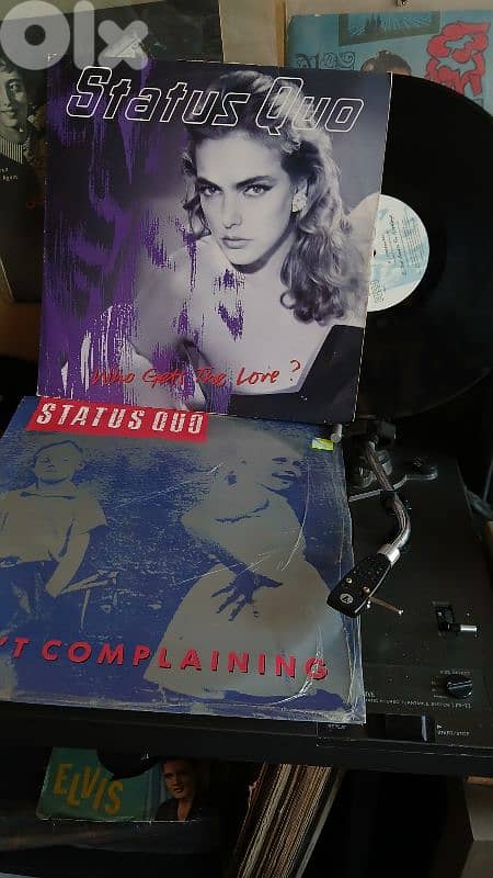 status Quo - who's gets the love - ain't complaining-VinyLP 0