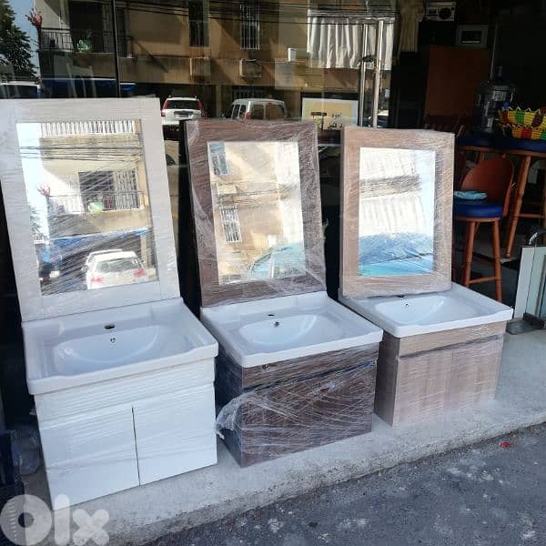 مغاسل اونكستري مع مراية 0