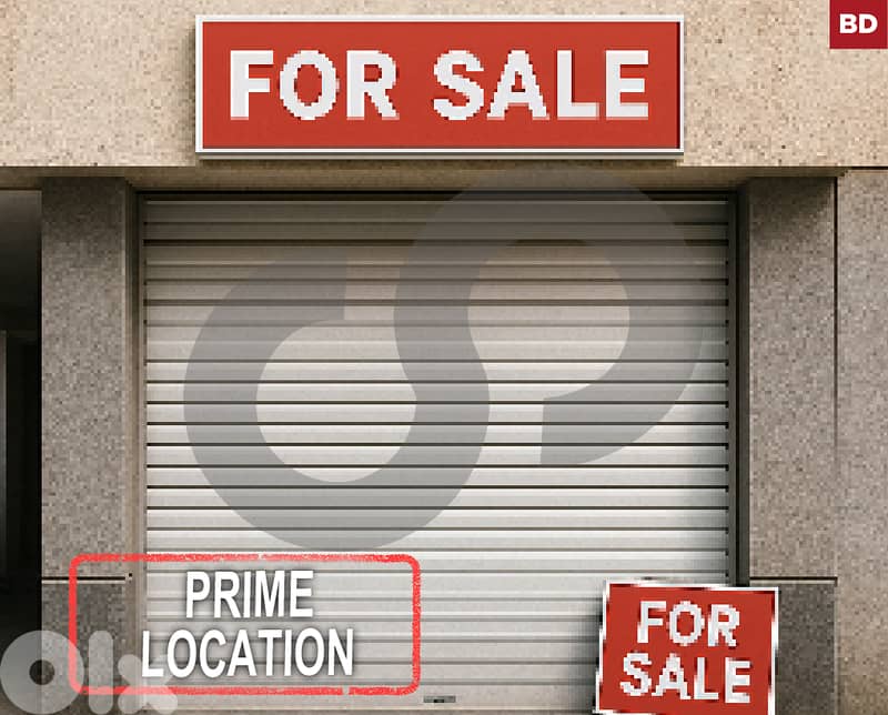 SHOP FOR SALE LOCATED IN MEJDLAYA REF#BD122943 0