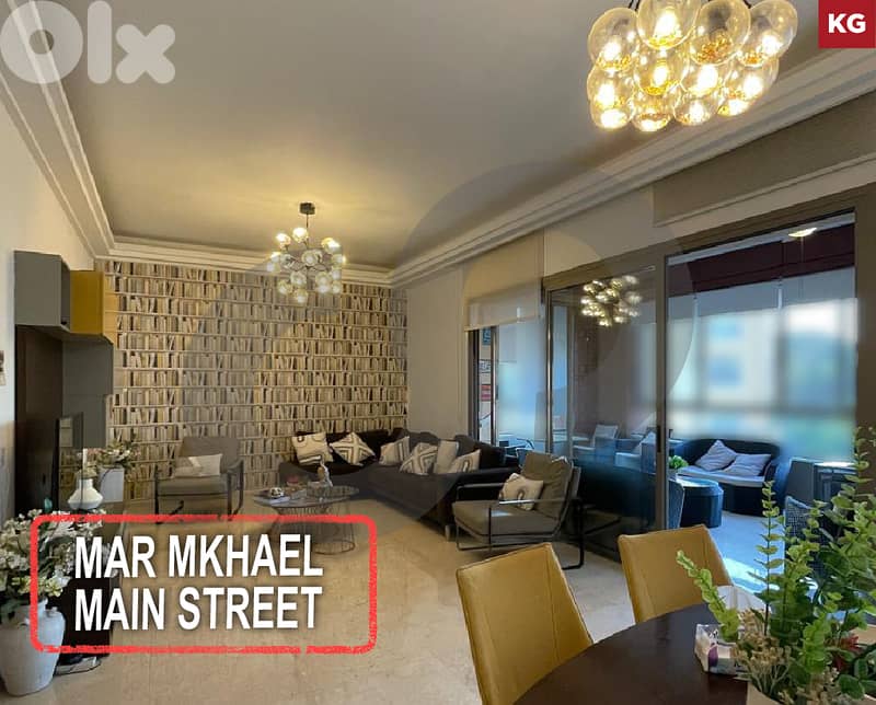 apartment is for sale on the main street of Mar Mikhael REF#KG122970 0