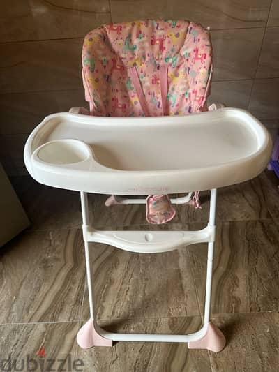 كرسي طعام للأطفال من Mothercare بحالة ممتازة
