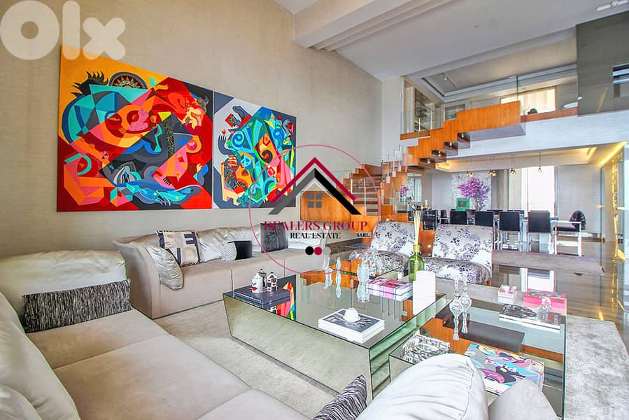 Rare Sea View Duplex Apartment for Sale in Ras Beirut 0