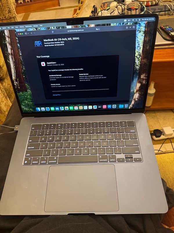 MacBook Air 15” M3 256 SSD 8 RAM 5