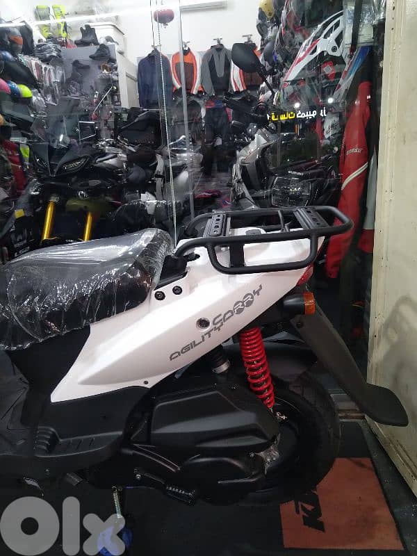 Kymco Agility Carry 125cc 0klm dealer warranty 2