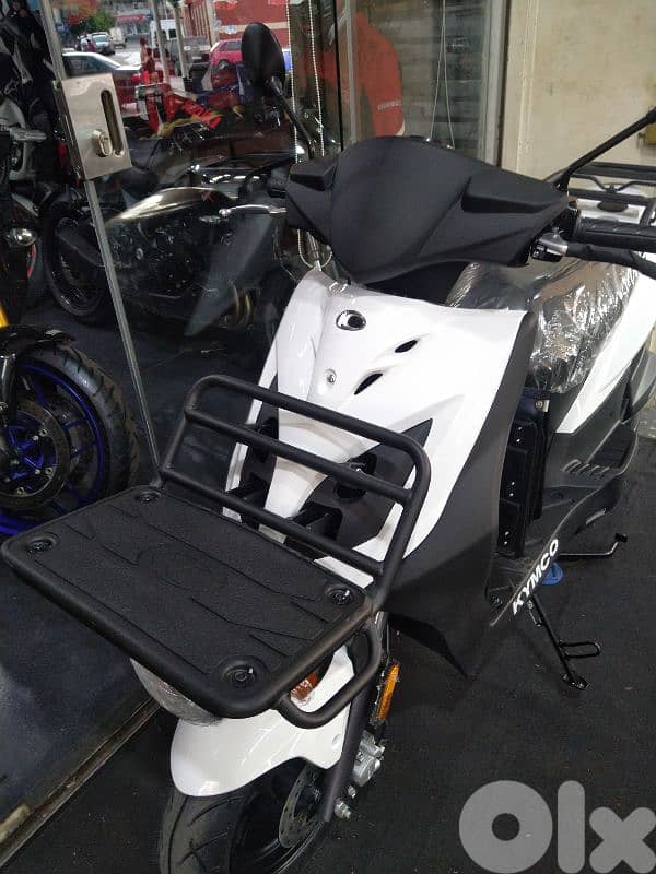 Kymco Agility Carry 125cc 0klm dealer warranty 10