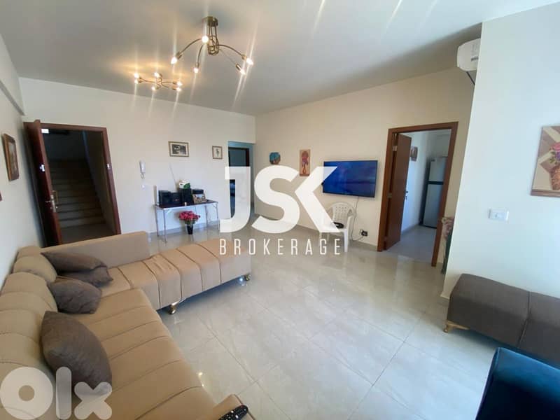 L18382-3-Bedroom Fully Furnished Apartment For Rent In Bouchrieh 0