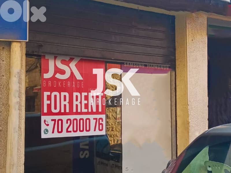 L10915-35 sqm shop for Rent in the Heart of Jounieh 0