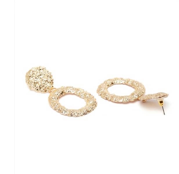 earrings gold plated 1