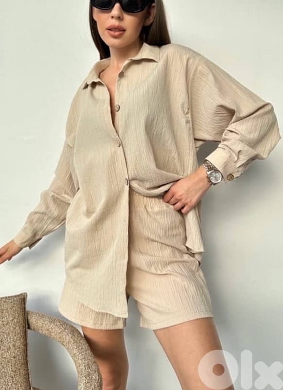 shirt + shorts set of 2 SALE 100% cotton 0