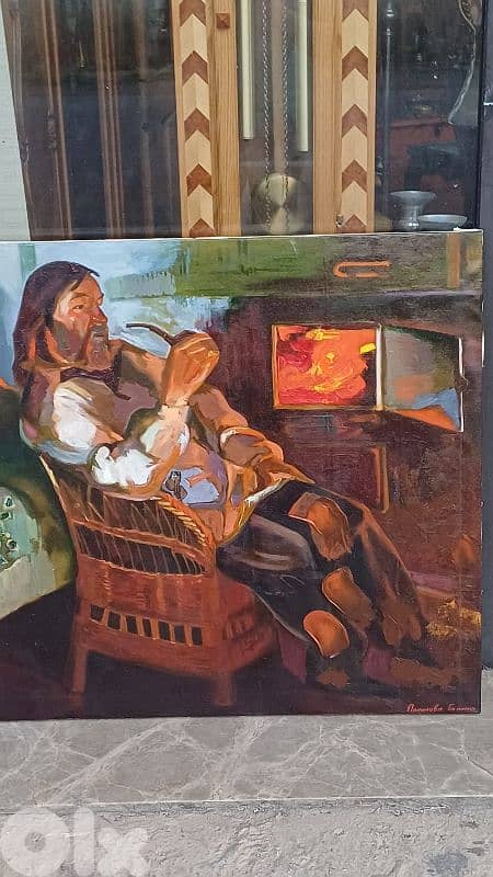 لوحة رسم زيتي روسيّة 2