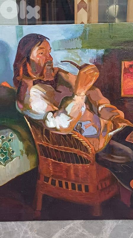 لوحة رسم زيتي روسيّة 4