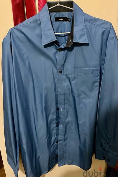 Elegant Men’s Dress Shirt – Size L – Celio – Like New