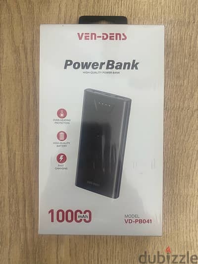 Ven dens 10000mAh power bank 6$