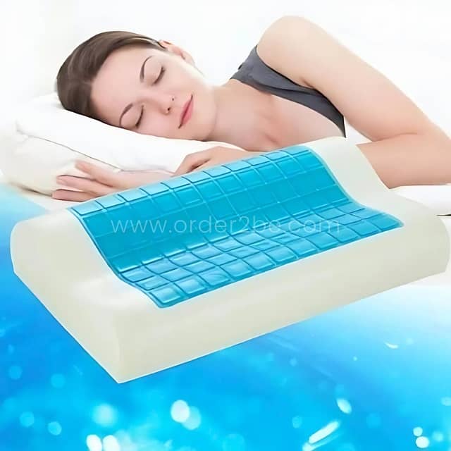 Restform Cool Gel Pillow – #1 Memory Foam for Night Sweats & Neck Pain 0