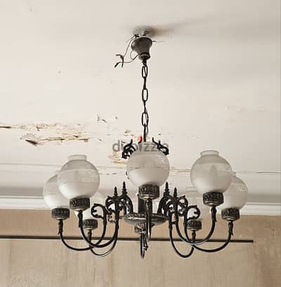 old chandelier