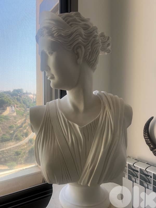 Bust of Ancient Greek goddess Artemis (Diana) 2