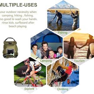 Portable Solar Shower Bag 4