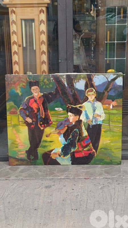 لوحة رسم زيتي روسيّة 0
