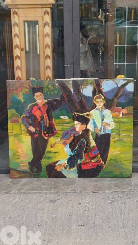 لوحة رسم زيتي روسيّة 1