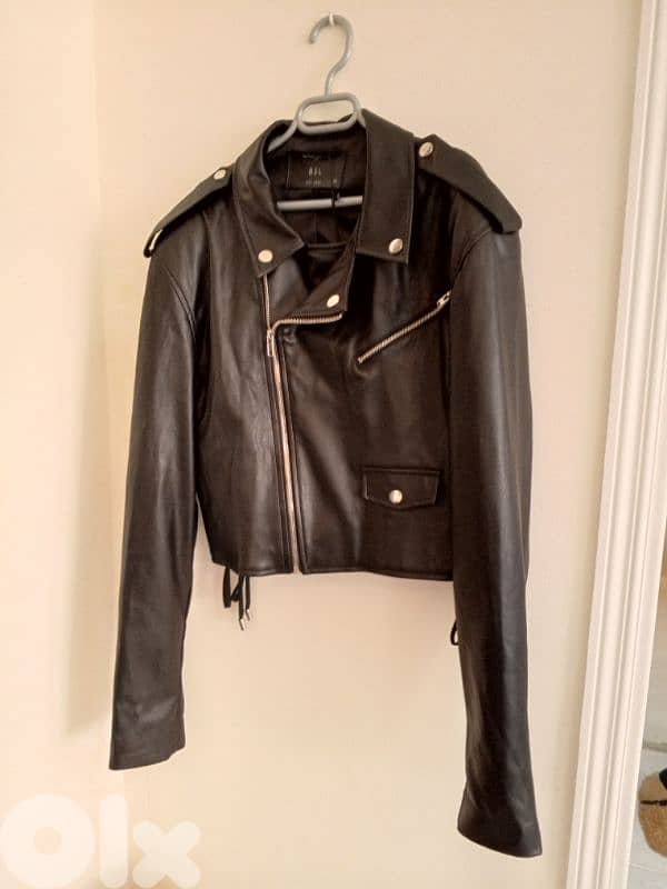 BSL Black Leather Jacket 4