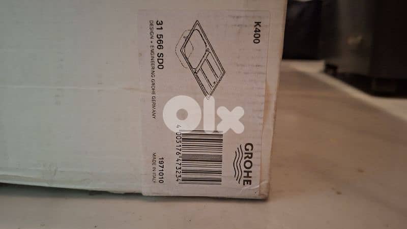 Grohe bowl k500 & k400 sink made in italy 3