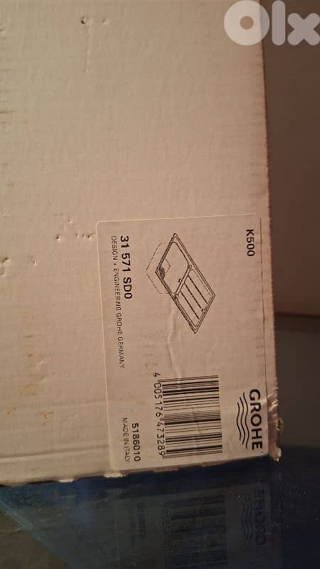 Grohe bowl k500 & k400 sink made in italy 4