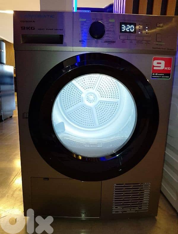 Heat Pump Dryer Campomatic 9kg نشافة كامبوماتيك إنفرتر 1