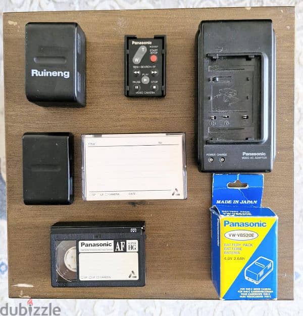 كاميرا فيديو كلاسيكية Panasonic VX3 + كامل الإكسسوارات 2