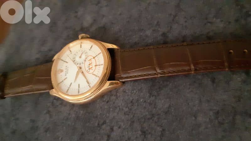 Cellini leather watch 2