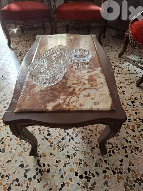 طقم طاولات رخام 2