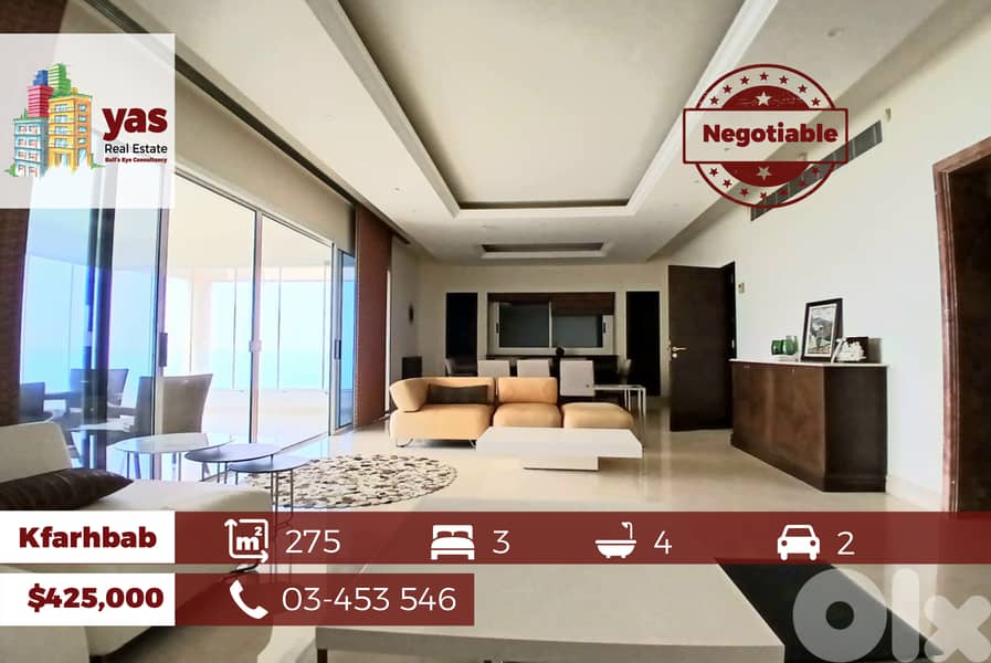 Kfarhbab 275m2 | Prime Location | Luxury | Panoramic View | YV | 0