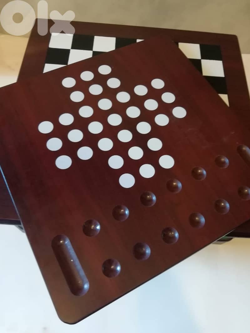 Wooden 7 in 1 board game 3