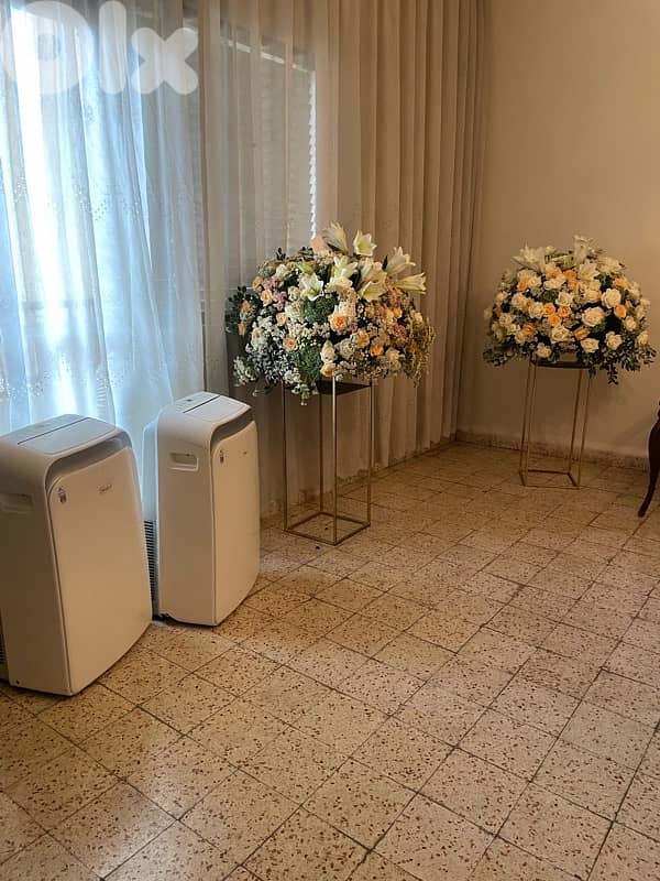 مكيف للإيجار لجميع انواع المناسبات/AC portable for RENT 1