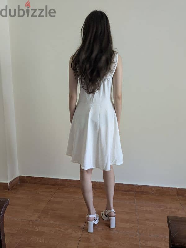 White dress for graduation 1