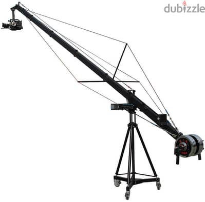 CVS Roamer 8m Professional Jib Crane – Motorized Head + Remote + Full