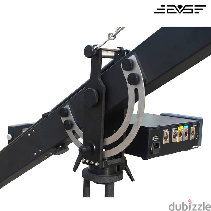 CVS Roamer 8m Professional Jib Crane – Motorized Head + Remote + Full 2