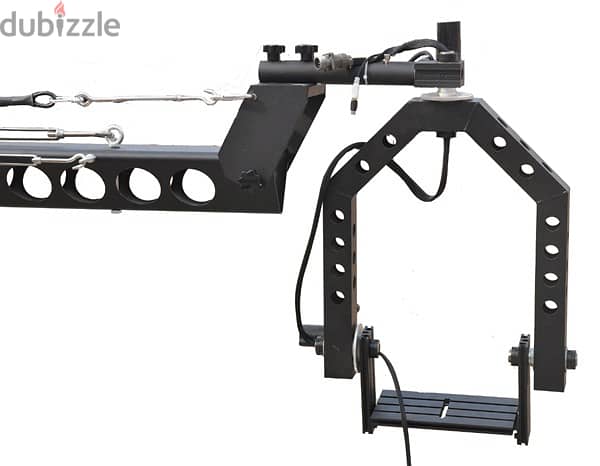 CVS Roamer 8m Professional Jib Crane – Motorized Head + Remote + Full 4