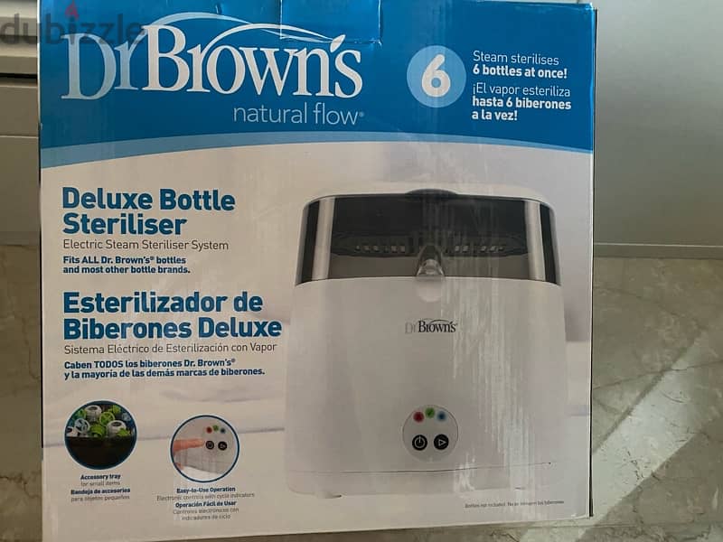 Deluxe Bottle Steriliser and Bottle Drying Rack. 0
