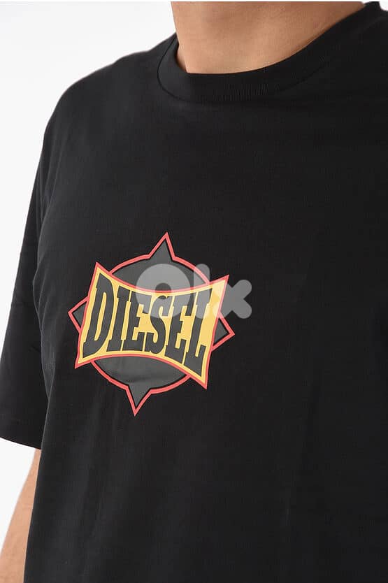 Diesel - Printed Logo T-JUST-C13 Crew-Neck T-shirt Size L 0