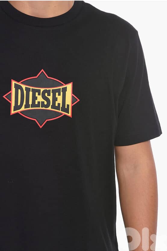 Diesel - Printed Logo T-JUST-C13 Crew-Neck T-shirt Size L 6