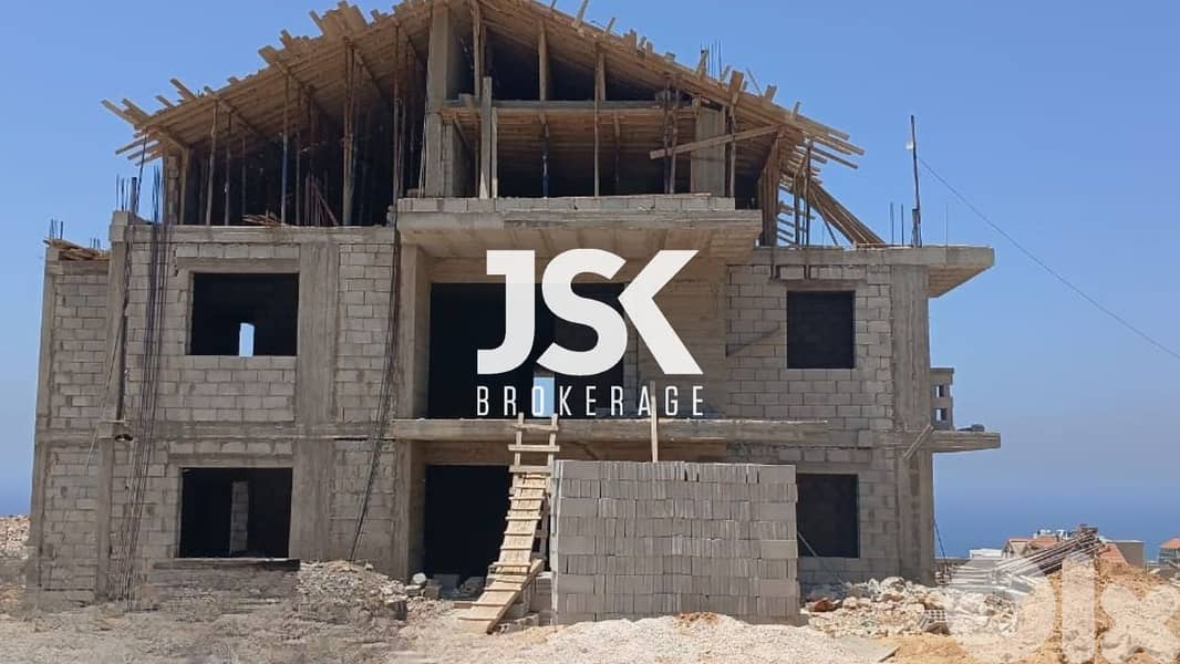 L18392-Under-Construction 3-Bedroom Apartment For Sale In Halat, Jbeil 0