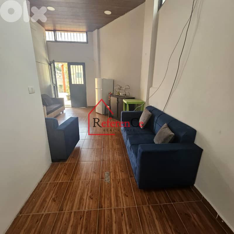 Furnished chalet in Hrajel شاليه مفروش في حراجل 1