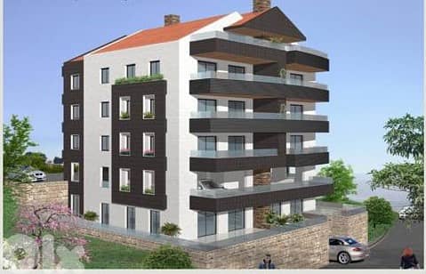 rassieh new duplex + roof under constuction payment facilities #6641 0