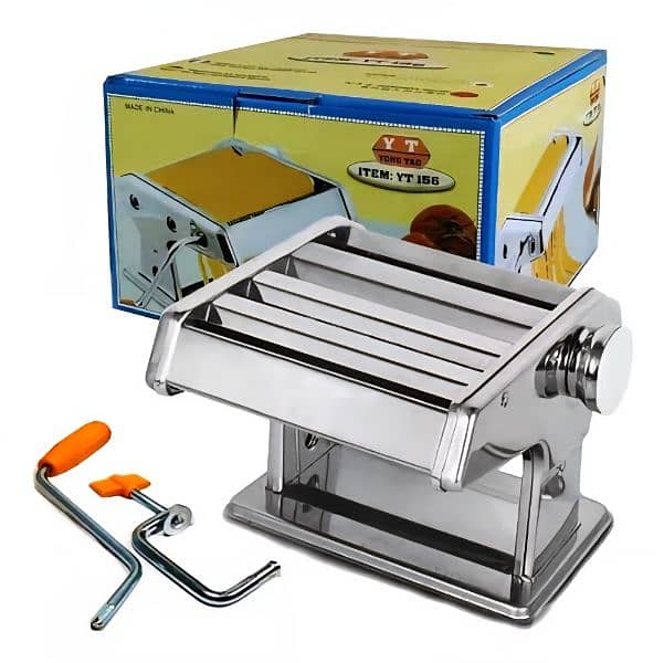 رقاقة عجينة مع عدة سماكات pasta and dough maker 1