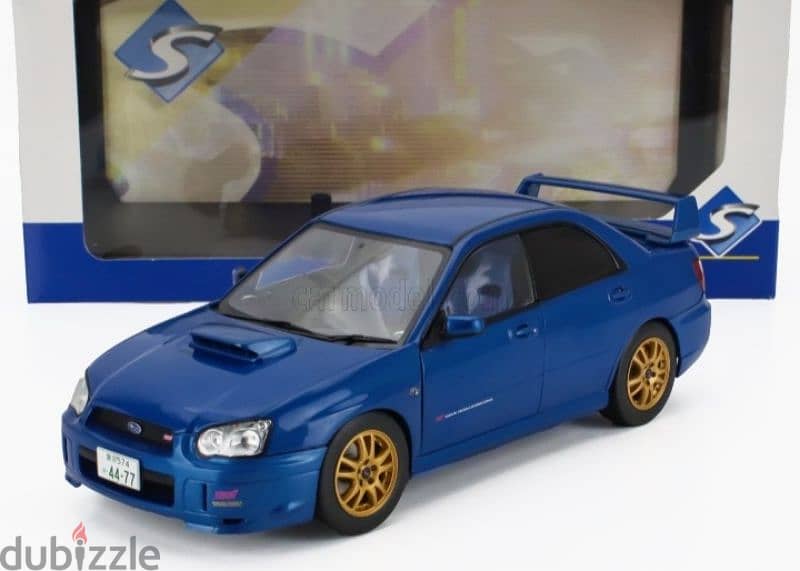 Subaru Impreza WRX STI 2003 diecast car model 1;18 0