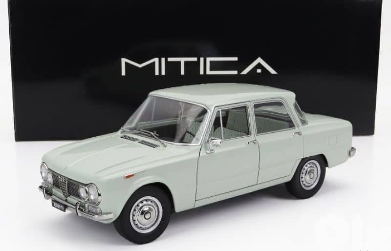 Alfa Romeo Giulia 1.6 ti 1962 diecast car model 1;18 0