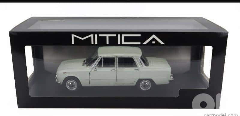 Alfa Romeo Giulia 1.6 ti 1962 diecast car model 1;18 8