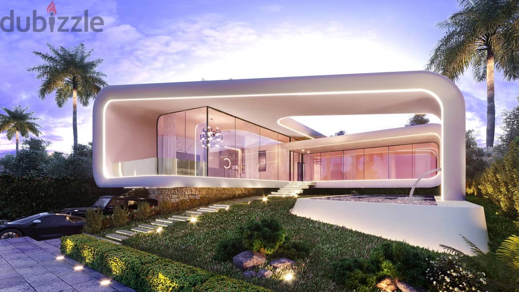 Private Villa Solana–Panoramic Seaview–Interiors by Elie Saab Maison 0