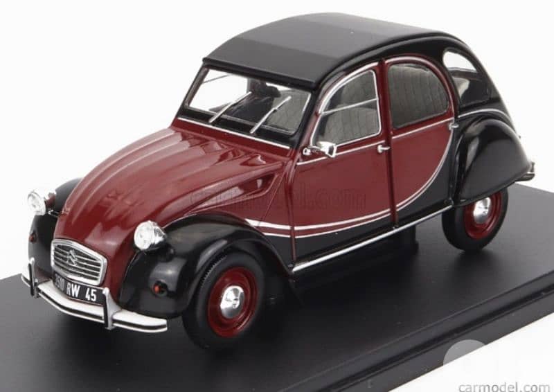 Citroën 2CV Charleston 1982 diecast car model 1;24 0