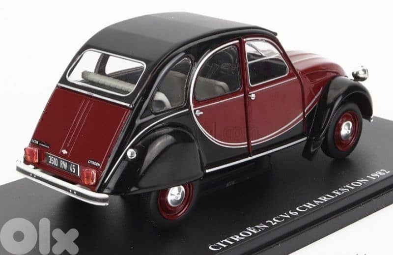 Citroën 2CV Charleston 1982 diecast car model 1;24 2